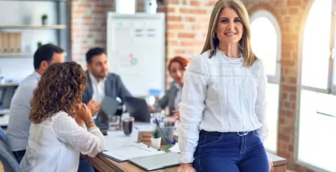 Business professional exploring diverse career opportunities available to graduates with an MBA degree.