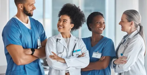 Healthcare professional analyzing data to understand the current nursing shortage crisis across Australia's health sector.123